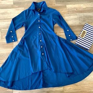Navy Blue Petite Medium Dress